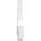 Ekena Millwork Ericson Architectural Grade PVC Gable Bracket, 60"W x 15"H x 2"D x 4"F, 6/12 Pitch GBP060X15X0204ERI00 - alternate 2